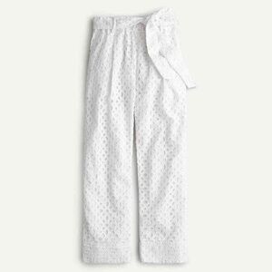 Jcrew Eyelet Pants